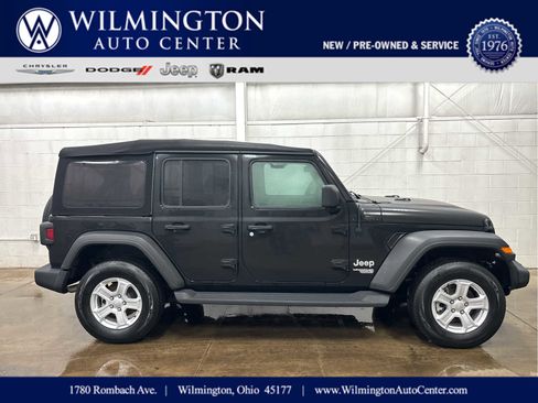 Used 2021 Jeep Wrangler Unlimited Sport image 1