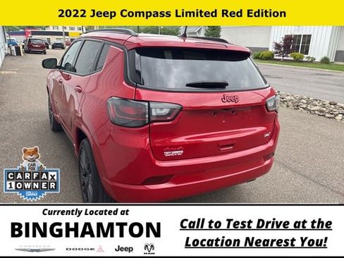 Used 2022 Jeep Compass Limited w/ (RED) Package AWD/4WD image 4