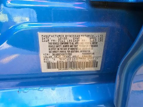 Used 2022 Nissan Sentra SV w/ Trunk Package FWD image 28