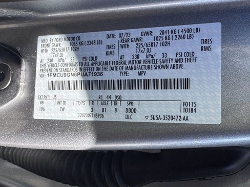 Certified 2023 Ford Escape Active image 37