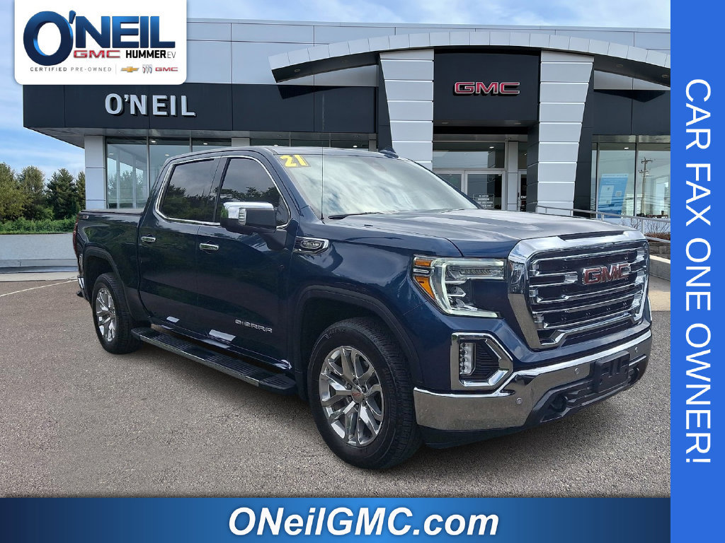 Certified 2021 GMC Sierra 1500 SLT w/ SLT Premium Plus Package AWD/4WD image 1