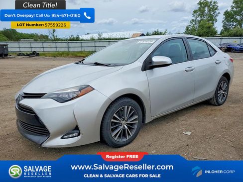 Used 2017 Toyota Corolla LE w/ LE Premium Package w/Moonroof FWD image 1