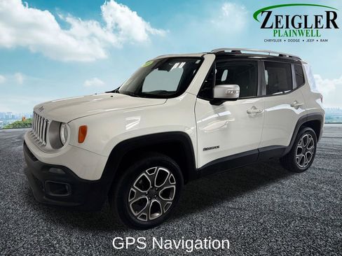 Used 2018 Jeep Renegade Limited w/ UConnect 8.4 Nav Group AWD/4WD image 2
