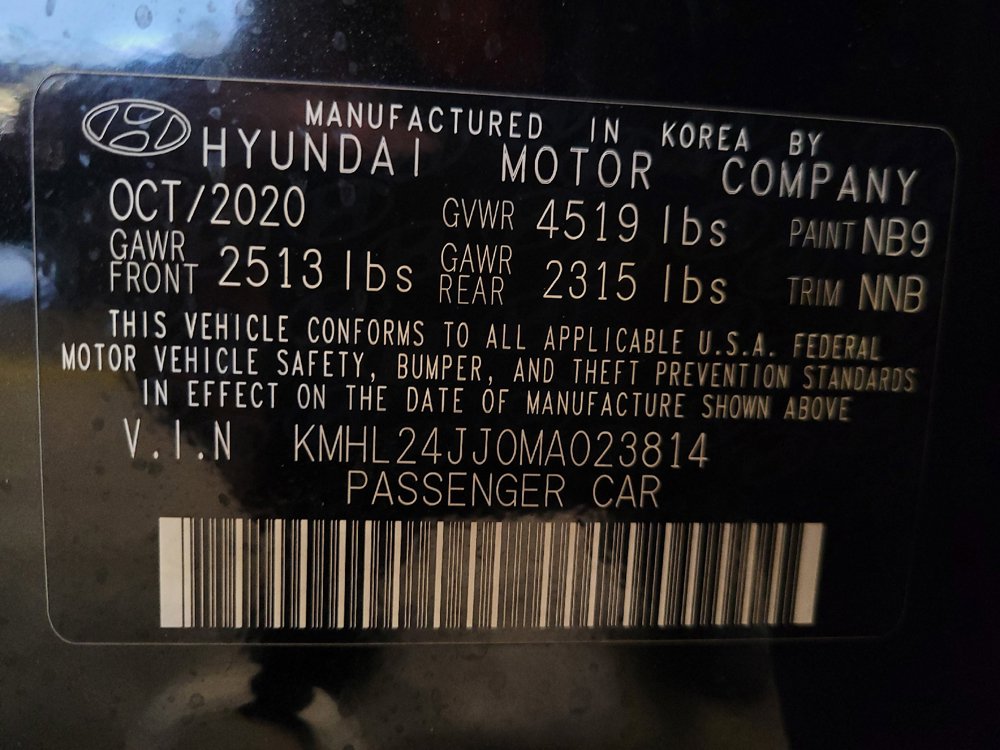 Used 2021 Hyundai Sonata Blue FWD image 33