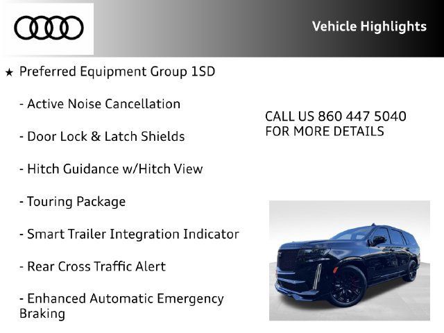Used 2023 Cadillac Escalade V w/ Heavy-Duty Trailer Package AWD/4WD image 29