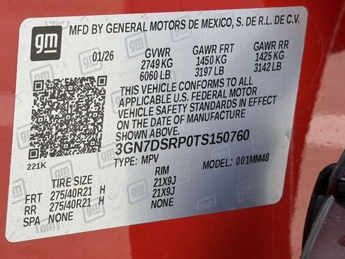 New 2026 Chevrolet Equinox EV RS FWD image 28