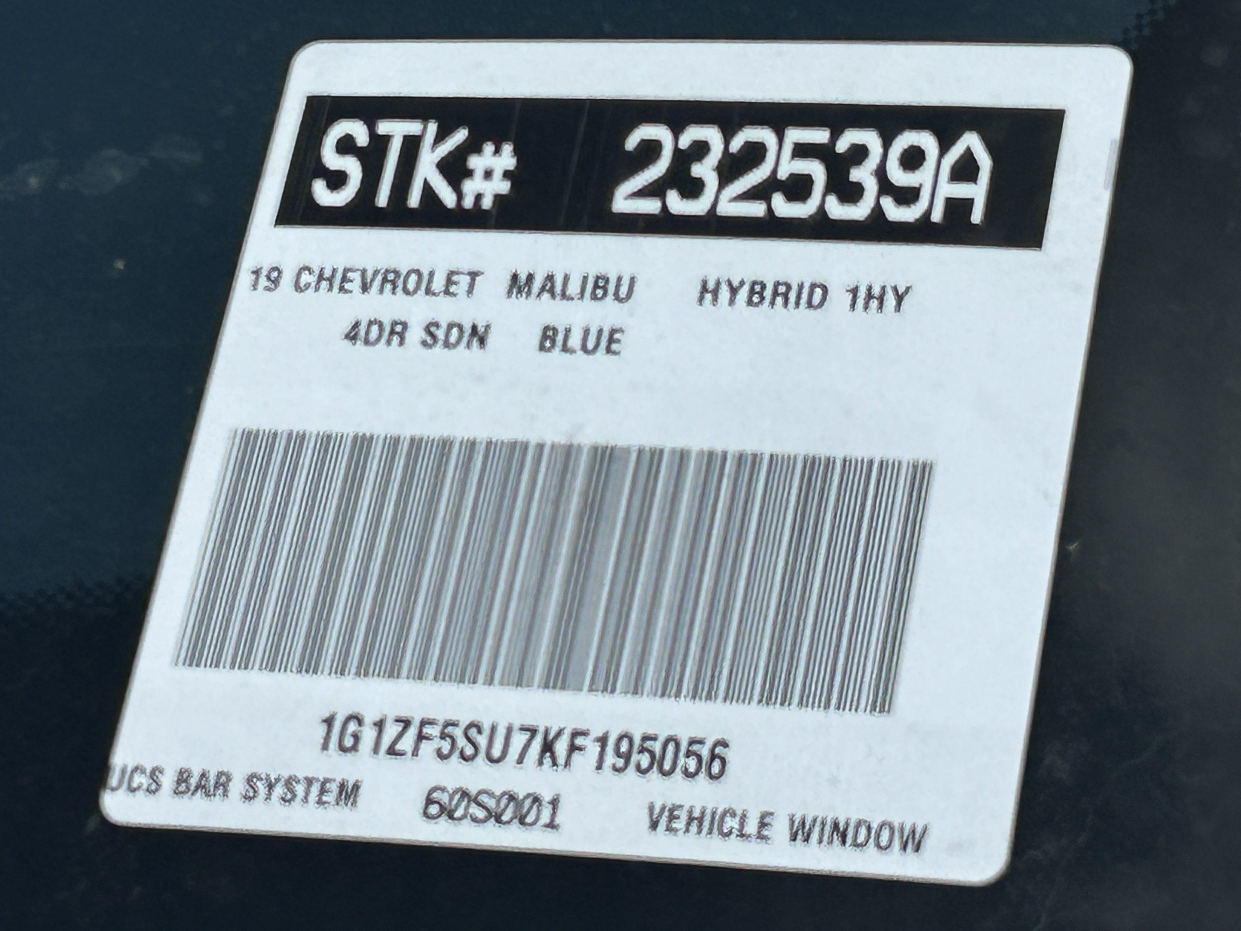 Used 2019 Chevrolet Malibu Hybrid w/ Leather Package FWD image 10