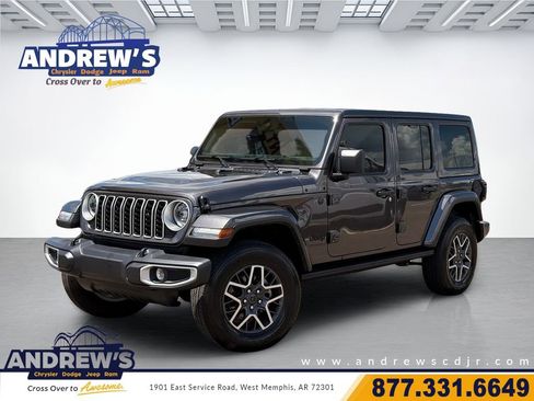 Used 2025 Jeep Wrangler Unlimited Sahara AWD/4WD image 1