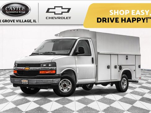 New 2025 Chevrolet Express 3500 w/ Power Convenience Package RWD image 1