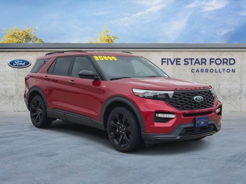 Certified 2023 Ford Explorer ST-Line w/ Class IV Trailer Tow Package RWD image 2