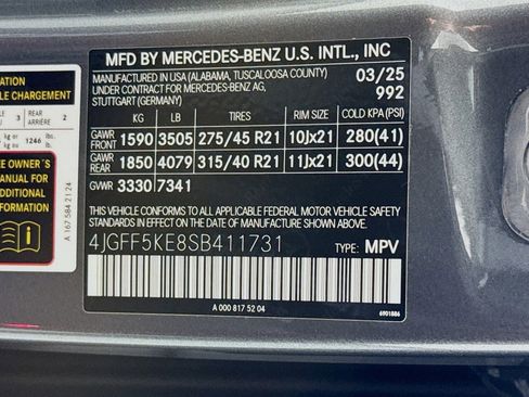 Certified 2025 Mercedes-Benz GLS 450 4MATIC image 25