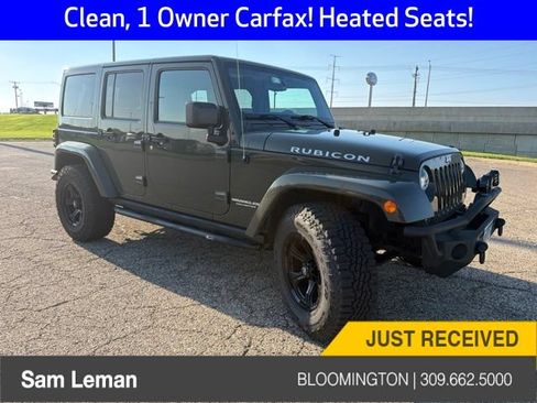 Used 2015 Jeep Wrangler Unlimited Rubicon w/ Connectivity Group AWD/4WD image 1