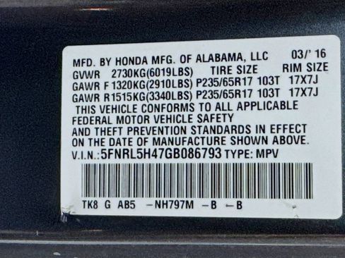 Used 2016 Honda Odyssey EX image 39