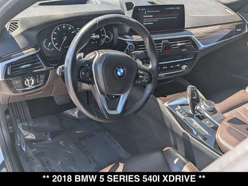 Used 2018 BMW 540i xDrive w/ Premium Package AWD/4WD image 2