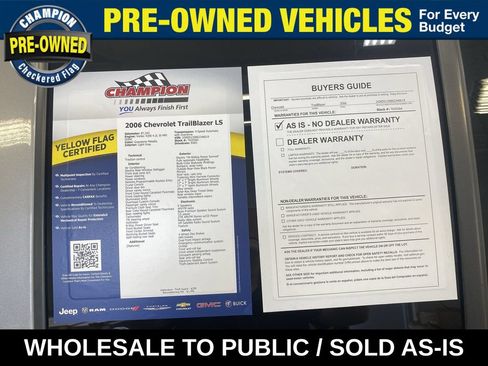 Used 2006 Chevrolet TrailBlazer LS RWD image 36