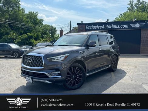 Used 2019 INFINITI QX80 Limited w/ All-Season Package AWD/4WD image 1