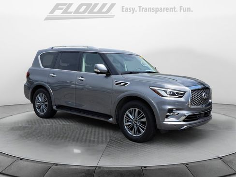 Used 2021 INFINITI QX80 Luxe w/ Cargo Package image 1
