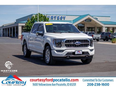 Used 2023 Ford F150 Platinum w/ Equipment Group 701A High AWD/4WD image 1