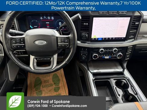 Certified 2024 Ford F450 Platinum w/ FX4 Off-Road Package AWD/4WD image 4