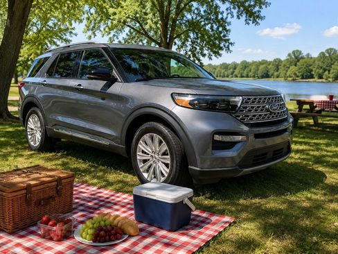 Used 2022 Ford Explorer Limited w/ Equipment Group 301A RWD image 1