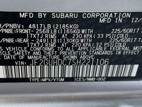 Used 2025 Subaru Crosstrek 2.5i Premium w/ Crosstrek Mirror Package AWD/4WD image 27