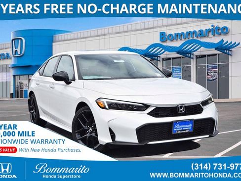 New 2025 Honda Civic FWD Hybrid Sedan image 1