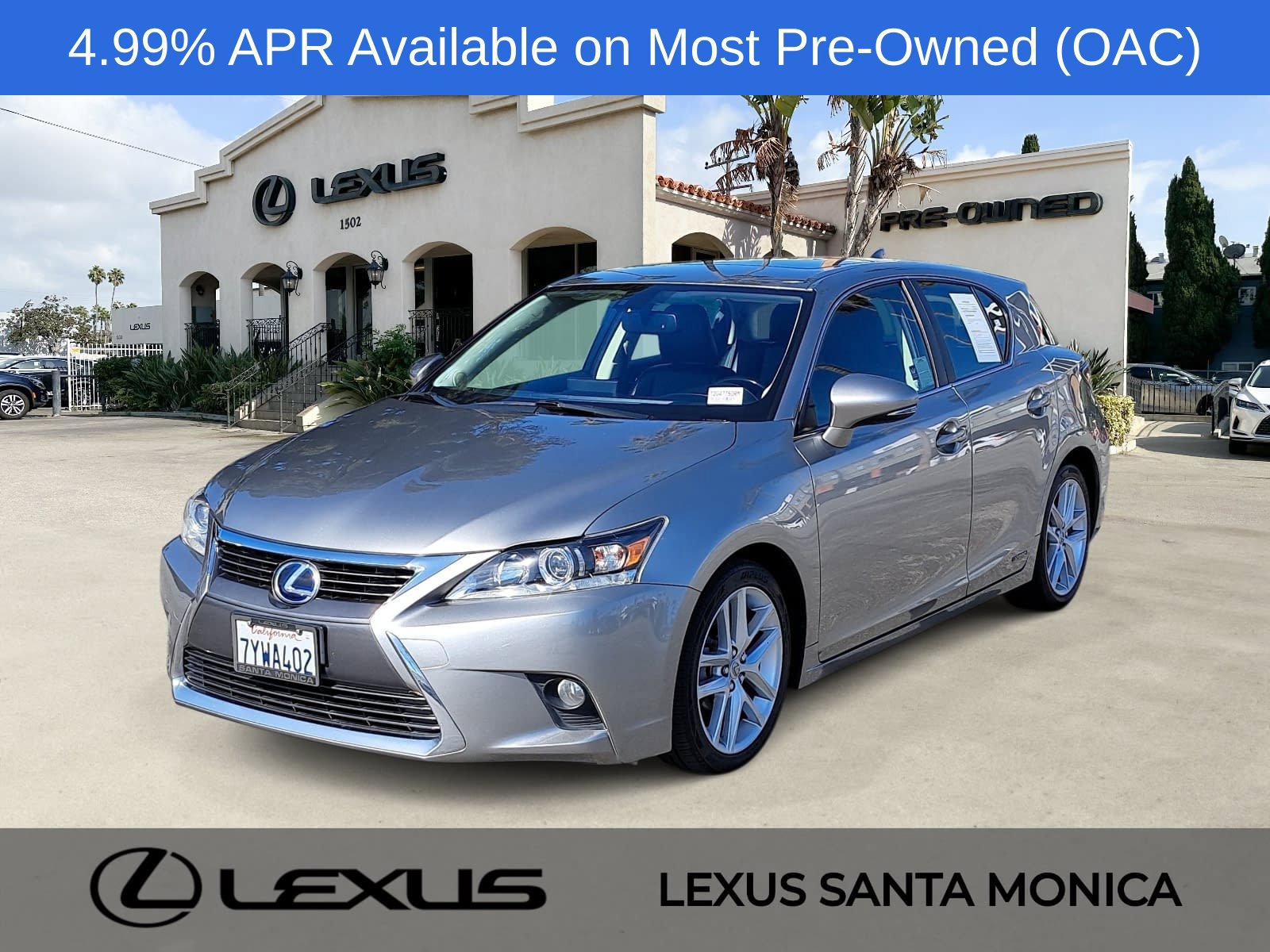 Used 2017 Lexus CT 200h w/ Navigation System Package FWD image 1