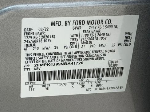 Used 2022 Ford Edge SEL AWD/4WD image 18