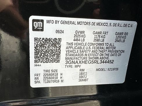 Used 2024 Chevrolet Equinox LS w/ Midnight Edition FWD image 16