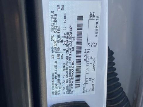 Used 2019 Ford F150 Lariat w/ Max Trailer Tow Package AWD/4WD image 29