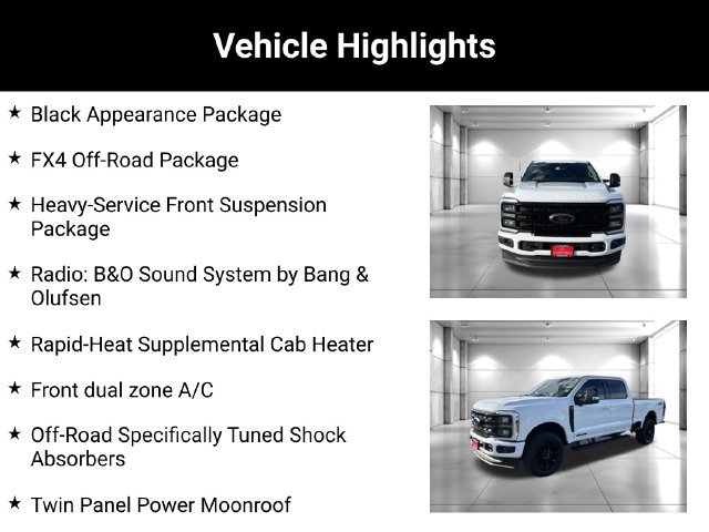 Used 2024 Ford F350 Lariat w/ Black Appearance Package AWD/4WD image 2