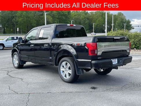 Used 2019 Ford F150 Platinum w/ Technology Package AWD/4WD image 3