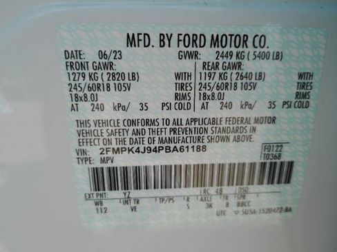 Used 2023 Ford Edge SEL w/ Convenience Package AWD/4WD image 58