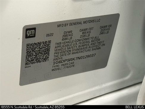 Used 2022 Cadillac CT5 Sport w/ Climate Package image 31