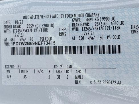 Used 2022 Ford F250 XL w/ Power Equipment Group AWD/4WD image 41