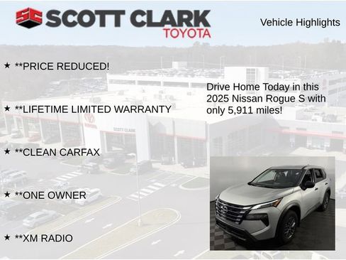 Used 2025 Nissan Rogue S FWD image 12