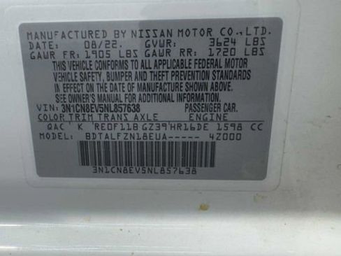 Used 2022 Nissan Versa SV FWD image 34