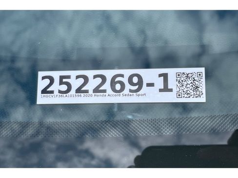 Certified 2020 Honda Accord Sport image 51