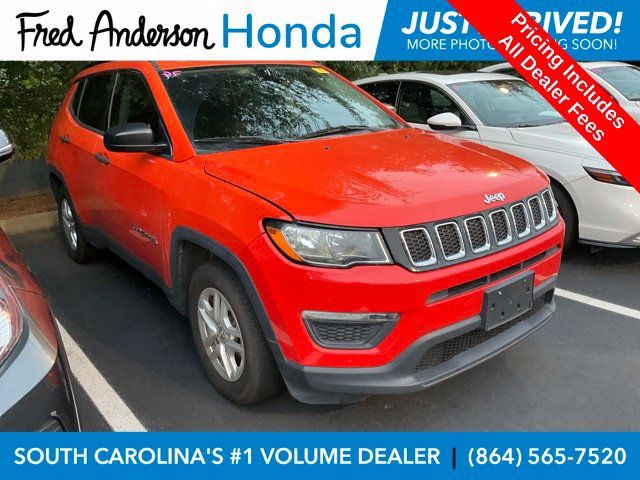 Used 2018 Jeep Compass Sport w/ Cold Weather Group FWD image 1