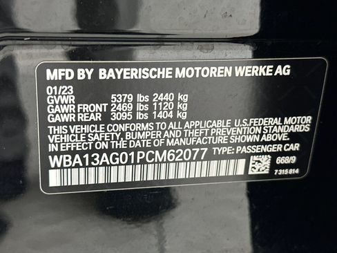 Used 2023 BMW 530e w/ Convenience Package RWD image 20