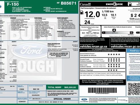 Used 2022 Ford F150 XLT w/ Equipment Group 302A High image 4