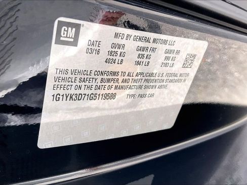 Used 2016 Chevrolet Corvette Stingray Convertible w/ 2LT Preferred Equipment Group RWD image 30