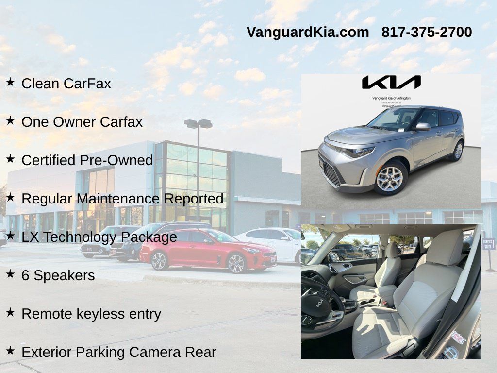 Certified 2025 Kia Soul LX w/ LX Technology Package FWD image 6