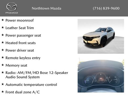 Certified 2025 MAZDA CX-50 AWD 2.5 Hybrid w/ Premium Pkg image 10