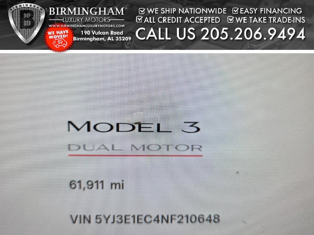 Used 2022 Tesla Model 3 Performance AWD/4WD image 2