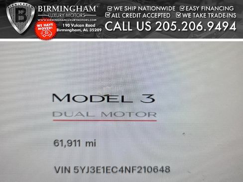 Used 2022 Tesla Model 3 Performance AWD/4WD image 2