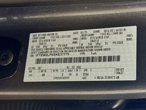 Used 2025 Ford F150 STX AWD/4WD image 28
