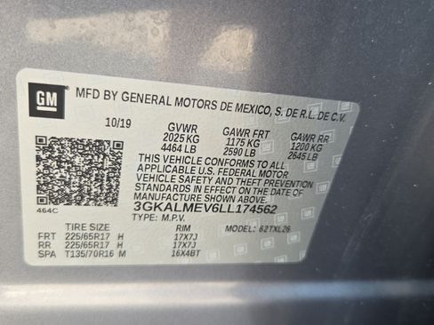 Certified 2020 GMC Terrain SLE FWD image 16