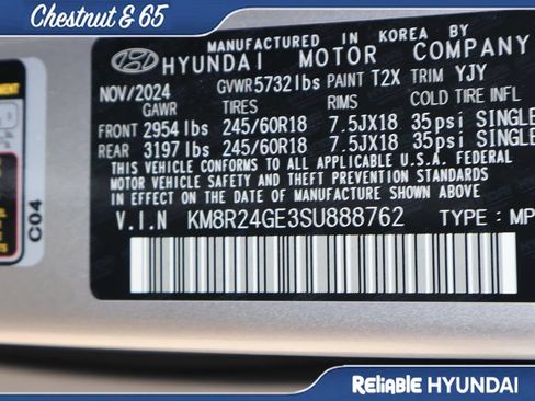 Certified 2025 Hyundai Palisade SEL FWD image 51