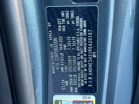 Used 2024 Kia Carnival SX Prestige image 59